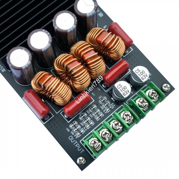 Mạch khuếch đại công suất Class D 19-52VDC 630W 2x315W TPA3255